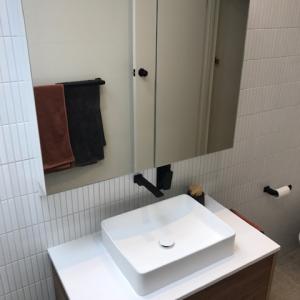 Bathroom, powder room renovation - Montmorency