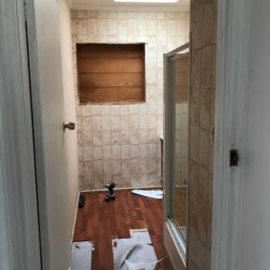 Bathroom, powder room renovation - Montmorency